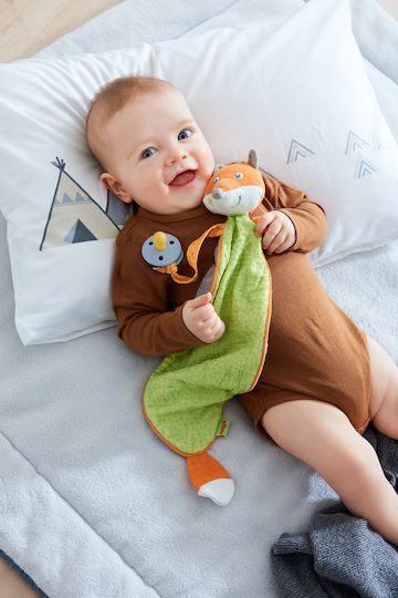 Haba Baby Cloth Fox Green