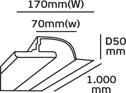 VK Lighting Profil de aluminiu pentru bandă LED