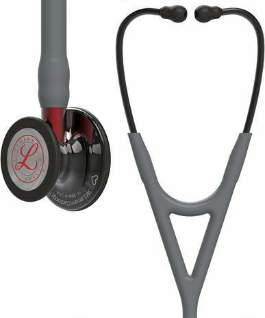 3M Littmann Cardiology IV Finish Cardiology Kids Non Chill Double Head Stethoscope Gray