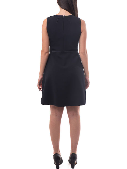 Emporio Armani Mini Evening Dress Navy Blue