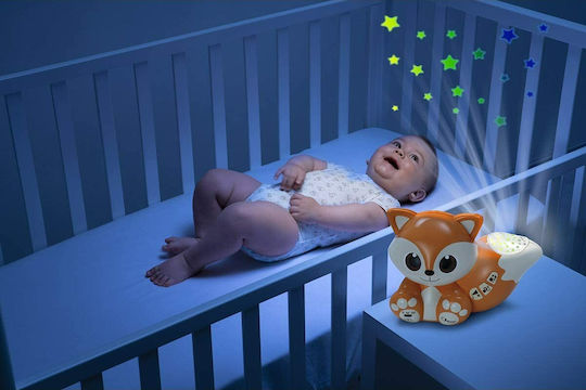 Chicco Παιχνίδι Ύπνου Προβολέας Αλεπουδίτσα με Μουσική και Φως για Νεογέννητα