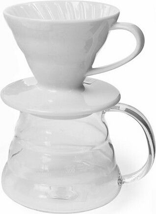 Hario V60 02 Coffee Dripper Ceramic White 140x120x102mm