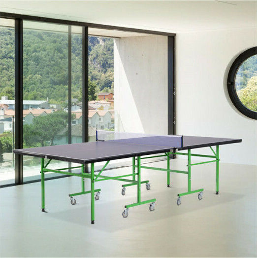 HomCom Πτυσσόμενo Τραπέζι Ping Pong Εσωτερικού Χώρου