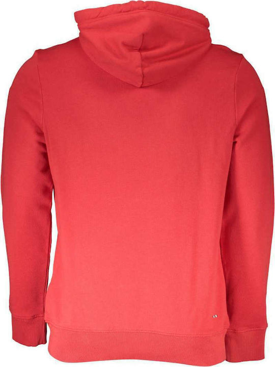 Napapijri Bolano Men's Sweatshirt with Hood Red