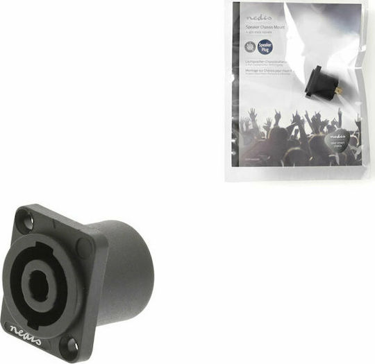 Nedis Stecker Speakon weiblich Schwarz (COTP16902BK)