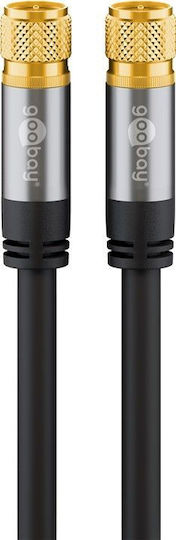 Goobay Καλώδιο До Сателитен F-Connector мъжки - Мъжки F-конектор 10м (70678)