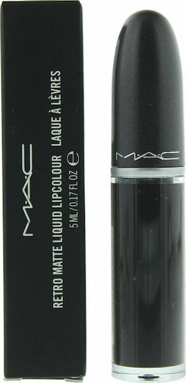 M.A.C Retro Matte Lang anhaltend Flüssig Lippenstift Matt Caviar 5ml