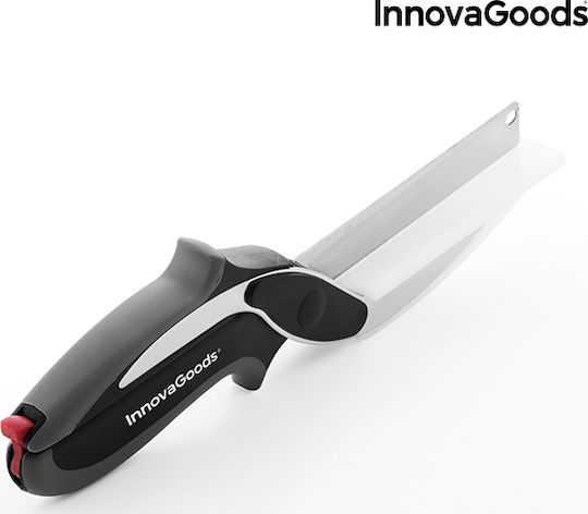 InnovaGoods Scible Foarfecă pentru tăiat salată din oțel inoxidabil 25cm Negru