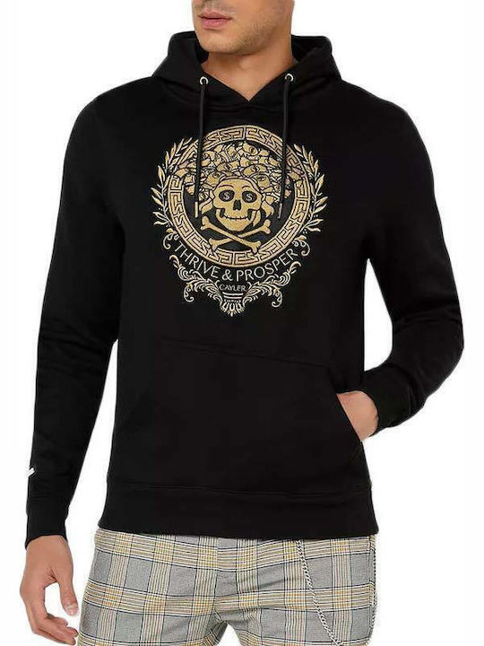 Badusa Sweatshirt mit Kapuze Schwarzes