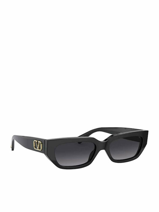Valentino Femei Ochelari de soare cu Negru Rame din plastic Cadru și Negru Ochelari de soare Lentilă VA4080 50018G