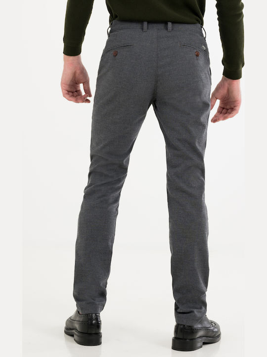 Superdry Core Pantaloni pentru bărbați Chino Elastice cu Croială Slim Gri