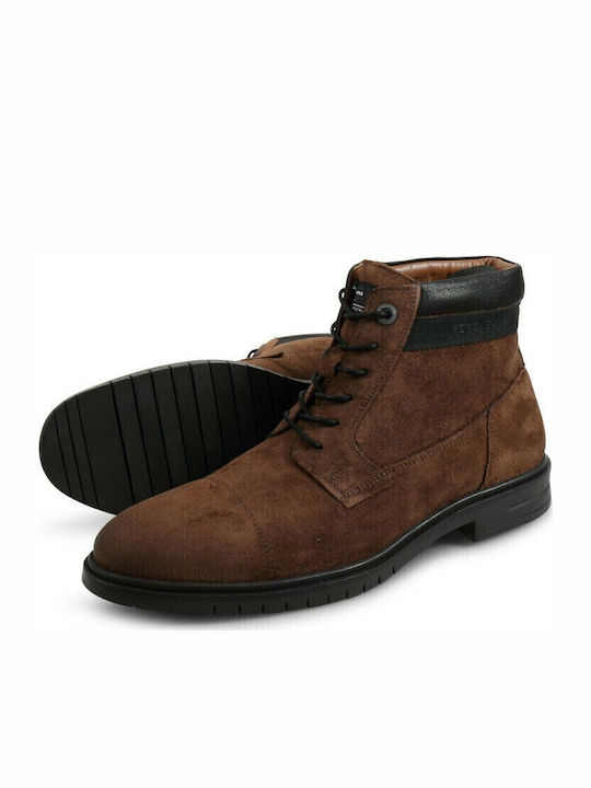 Pepe Jeans Thomas Flex Μποτάκια Casual Καφέ PMS50199-898