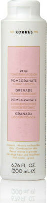 Korres Pomegranate Toning Liquid for Oily Skin 200ml