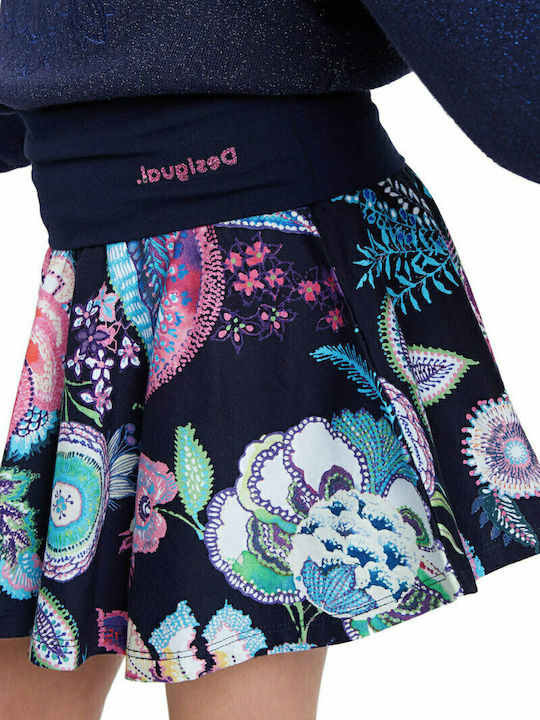 Παιδική Φούστα Floral Navy Μπλε Montgomery