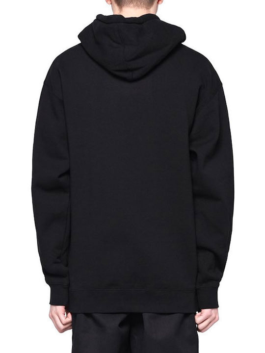 The Hundreds Forever Bar Men's Sweatshirt with Hood and Pockets Black