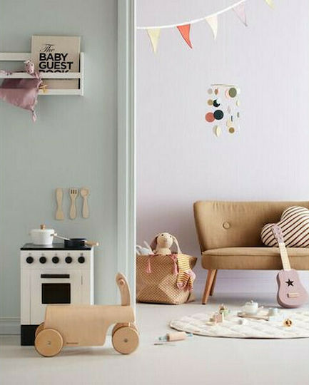 Kids Concept Kids Room Decorative Mobile Green made of Wood 16εκ.