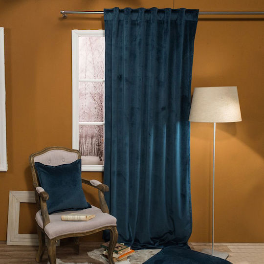 Teoran Samt mit Bleistiftfalten 140x260cm Teoran Samt mit Bleistiftfalten 140x260cm