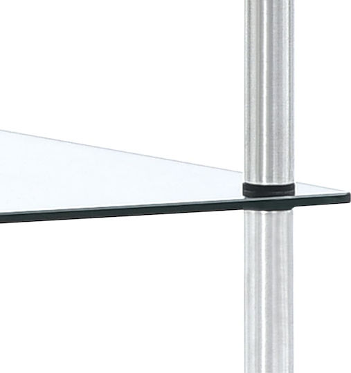 Bibliothek Transparente 40x40x130cm