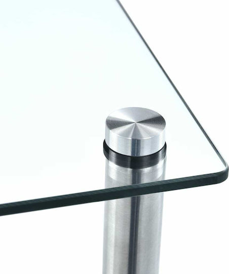 Bibliothek Transparente 40x40x130cm