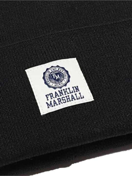 Franklin & Marshall Knitted Beanie Cap Black