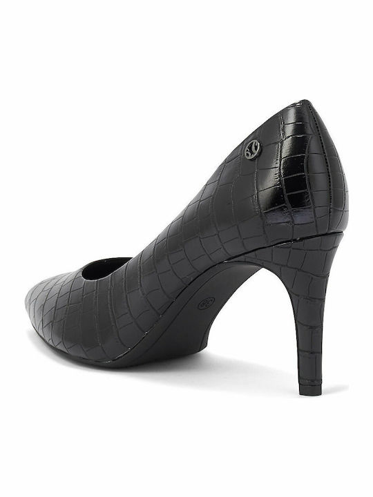 Pointed Toe Stiletto Black High Heels