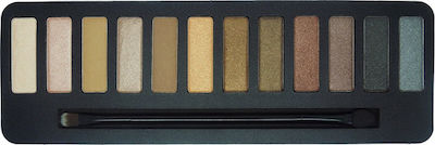 W7 Cosmetics Lightly Toasted Eye Shadow Palette in Solid Form Natural Nudes 15.6gr