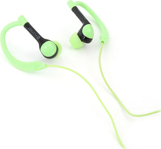 Platinet Sport PM1072 In-Ear Freihändig Kopfhörer mit Stecker 3.5mm Grün