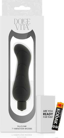 Dolce Vita Вибратор G-Spot 12.2см Черно