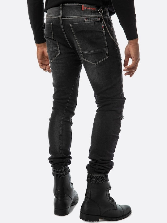 Herren Jeanshose Schwarz