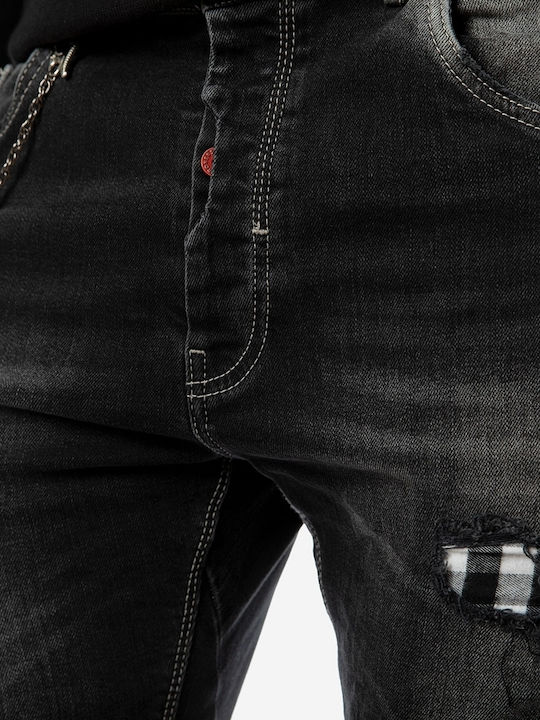 Herren Jeanshose Schwarz
