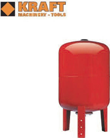 Kraft WVT100L Δοχείο Πιεστικού Κάθετο Μεταλλικό 100lt
