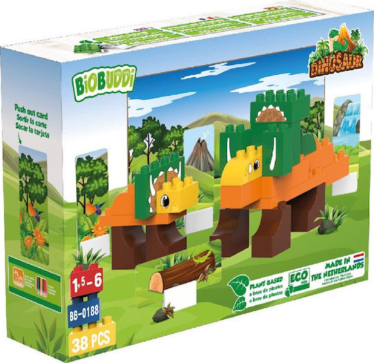 Biobuddi Блокчета Трицератопс за 1,5-6 години години 38бр