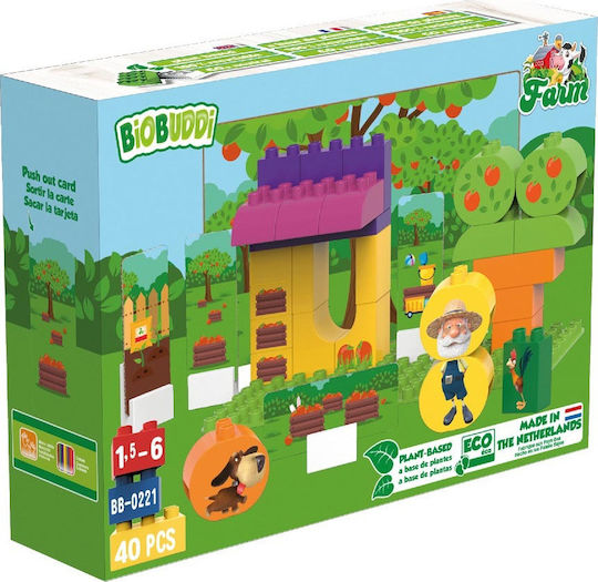 Biobuddi Blocks Apple Farm for 1.5-6 years Years 40pcs