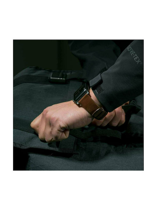 Nomad Active Strap Λουράκι Σιλικόνης Ασημί (Apple Watch 42/44/45mm)