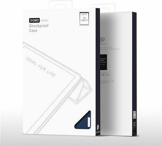 Dux Ducis Domo Flip Cover Negra (Galaxy Tab S7)