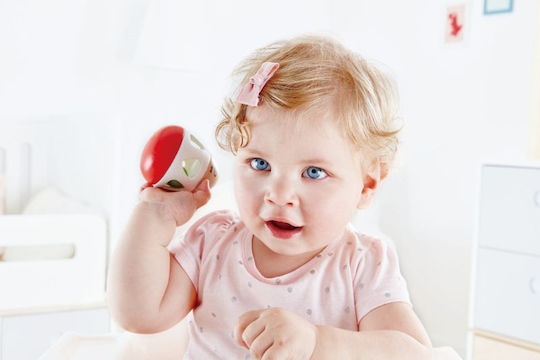 Hape Early Explorer Ξύλινη Κουδουνίστρα για 6+ Μηνών