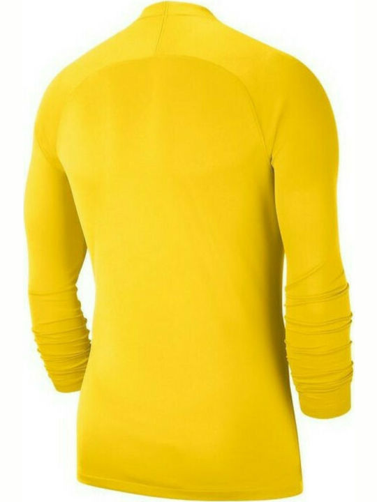 Nike Dry Park First Layer Παιδική Ισοθερμική Μπλούζα Κίτρινη