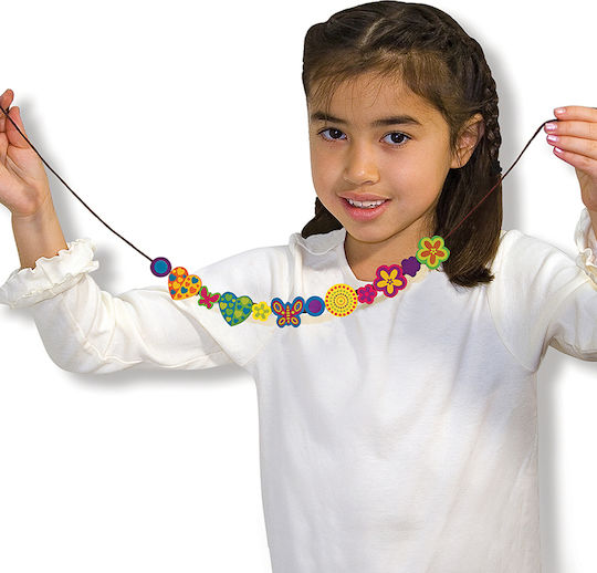 Melissa & Doug Jewelry Created by Me! Bead Bouquet Wooden Bead Kit for Children 4+ years old Years