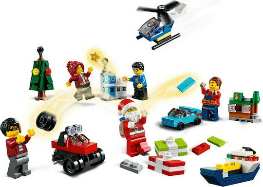 LEGO Calendar De Advent Lego City Pentru Vârsta 5+ 342 Bucăți