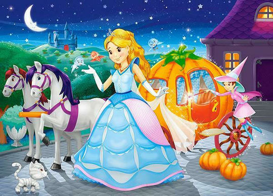 Παιδικό Puzzle Cinderella για 5+ Ετών 60pcs