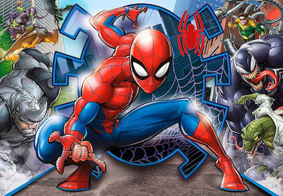 Kinderpuzzle Supercolor Spider-man für 6++ Jahre 104pcs Clementoni