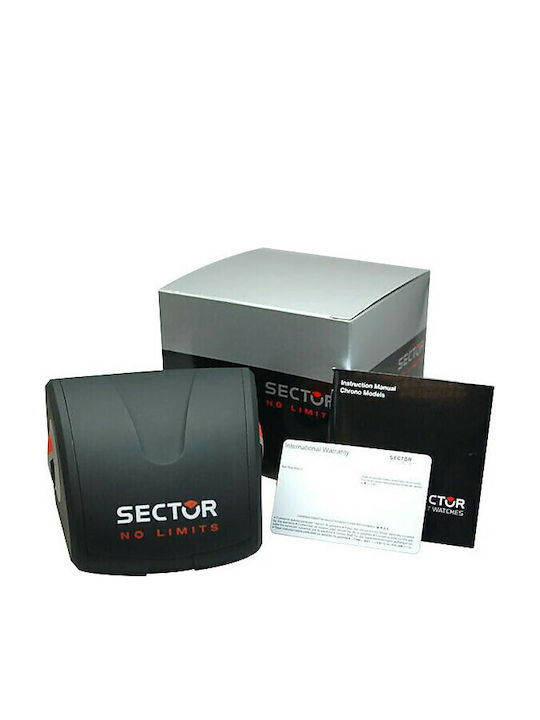 Sector Men's Watch 39mm Battery with Silver Metal Bracelet