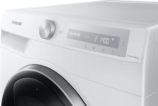 Samsung Πλυντήριο Ρούχων 10.5kg με Τεχνολογία Ατμού 1400 Στροφών Ecobubble WW10T654DLH/S6