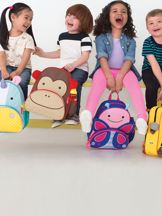 Skip Hop Zoo Unicorn School Bag Backpack Kindergarten Turquoise with Water Bottle Holder