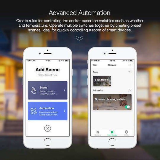 BlitzWolf Smart Μονόπριζο με Διακόπτη