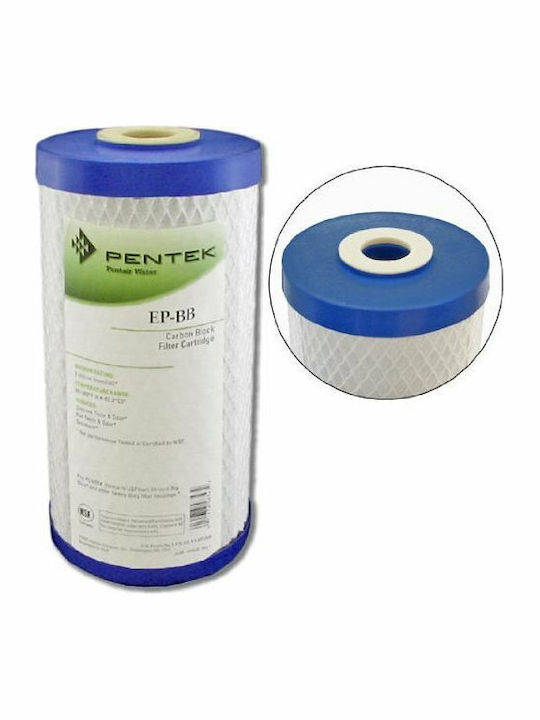 Pentair Countertop and Under Sink Water Filter Replacement made of Activated Carbon 10" Big-Blue EP-BB 5 μm