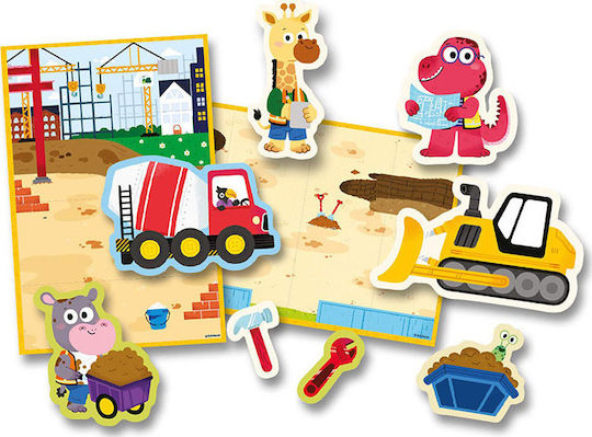 Auzou Magnetic Construction Toy Builds for Children 3+ Years Old