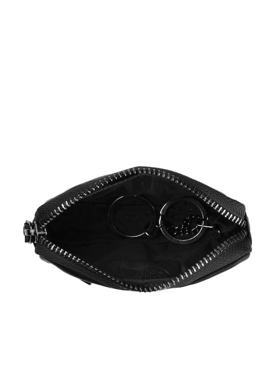 The Chesterfield Brand Κλειδοθήκη Πορτοφόλι Δερμάτινη Μαύρη