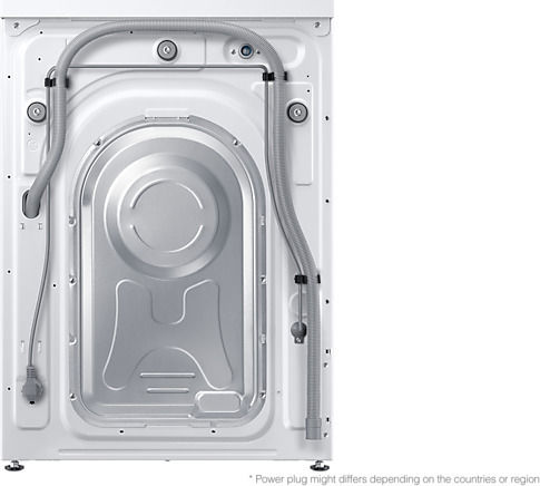 Samsung Mașină de Spălat Rufe 8kg cu Tehnologie cu Abur 1400 Rotiri Ecobubble WW80TA046AE/LE
