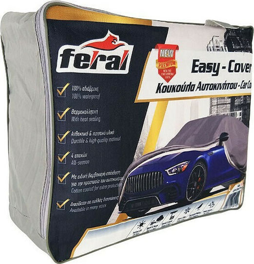 Feral Premium Κουκούλα Αυτοκινήτου με Τσάντα Μεταφοράς 482x178x119cm Αδιάβροχη Large